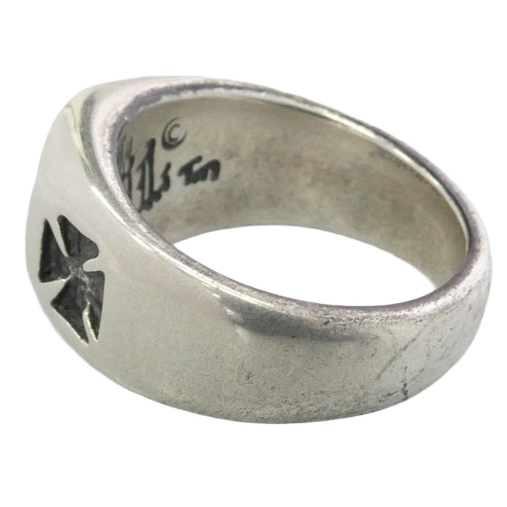 BILL WALL LEATHER ビルウォールレザー BEAMS ビームス BEAMS EXCLUSIVE Owl Signet Ring ビームス エクスクルーシブ オウル シグネット リング フクロウ 梟 シルバー系 10号【中古】