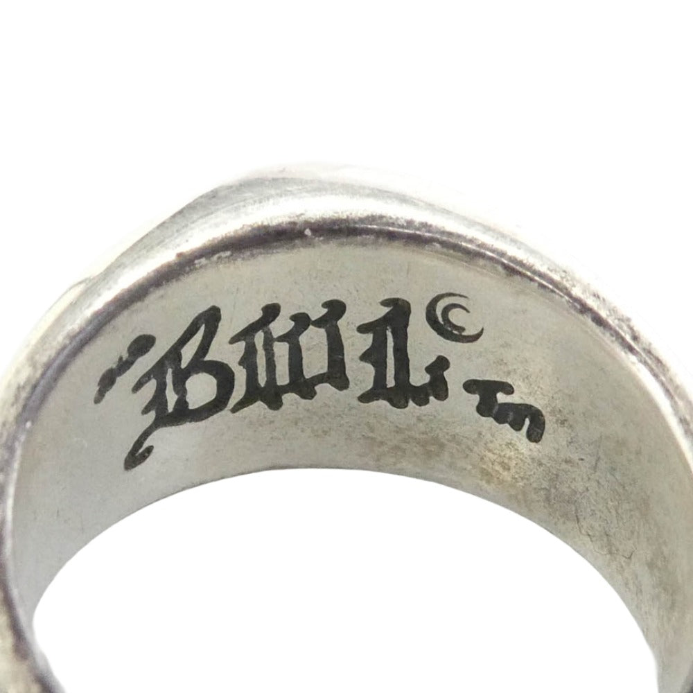 BILL WALL LEATHER ビルウォールレザー BEAMS ビームス BEAMS EXCLUSIVE Owl Signet Ring ビームス エクスクルーシブ オウル シグネット リング フクロウ 梟 シルバー系 10号【中古】