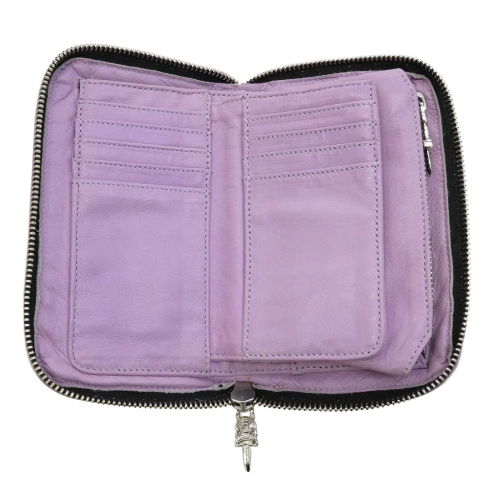 CHROME HEARTS クロムハーツ（原本無） REC F ZIP MINI ハラコ