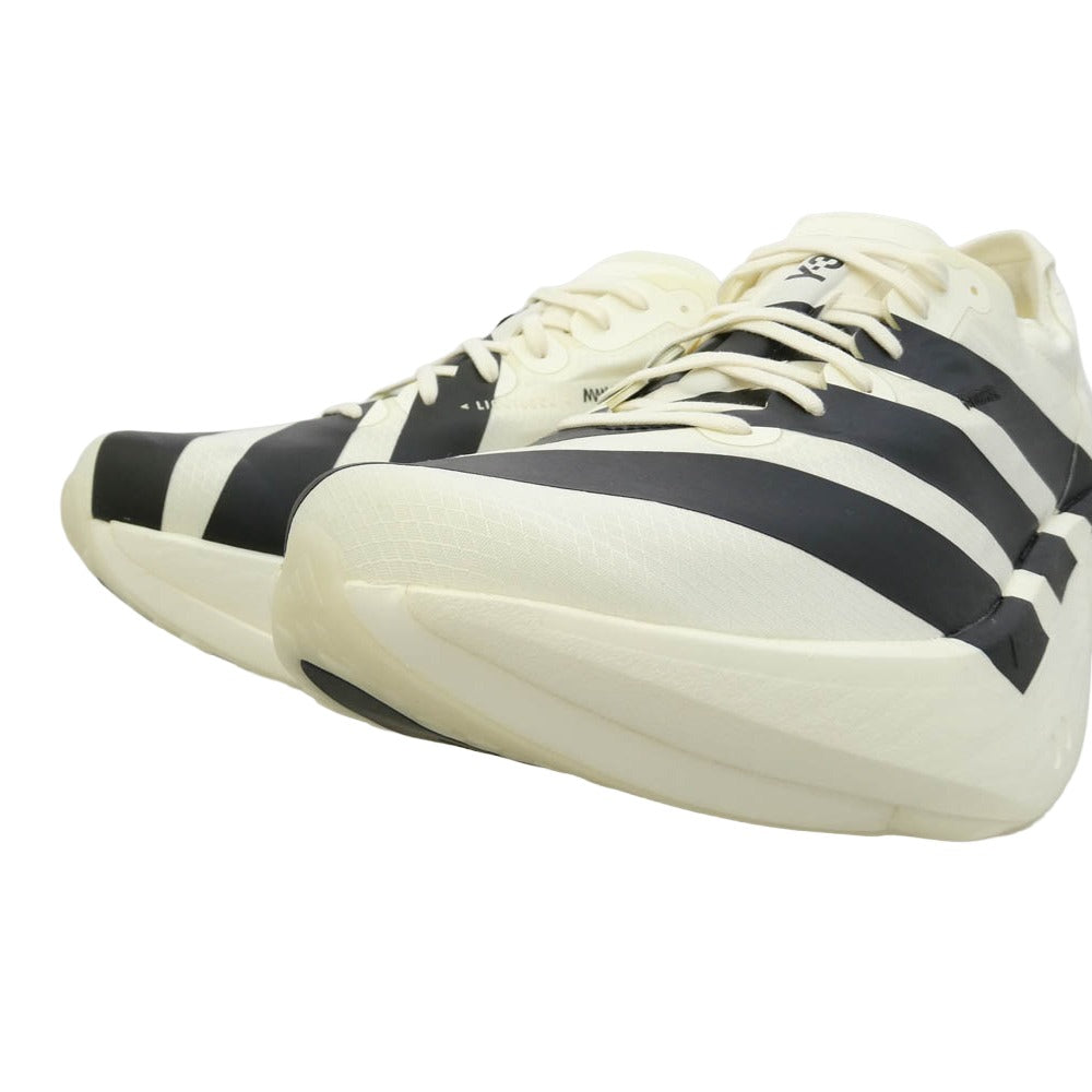 Y-3 Yohji Yamamoto ワイスリー ヨウジヤマモト KI6875 adidas Adios Pro 4 アディダス アディオス プロ フォー スニーカー ホワイト系 ブラック系 27.5cm【極上美品】【中古】