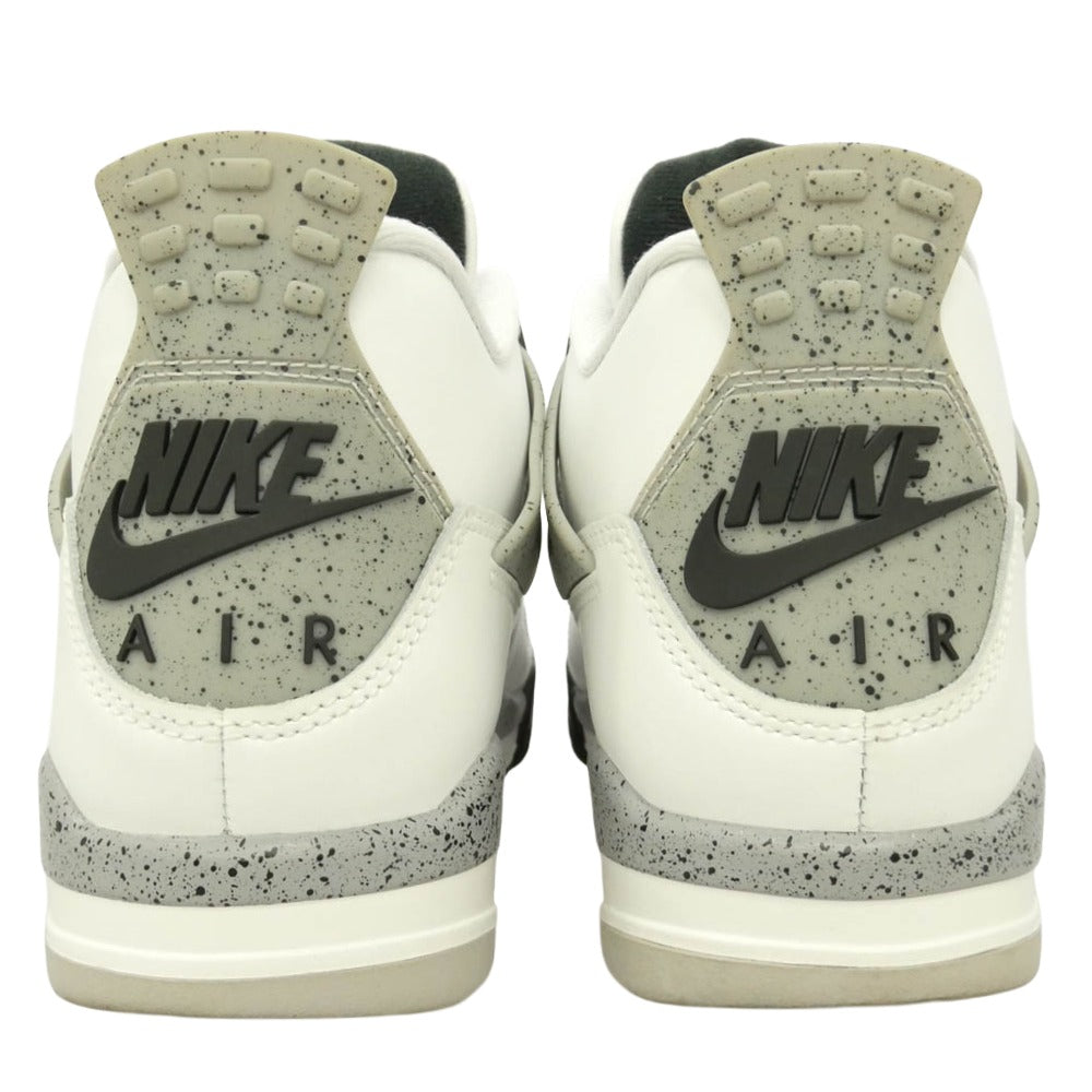 NIKE AIR JORDAN ナイキ ジョーダン FV5029-100 Air Jordan 4 Retro White Cement AJ4 エアジョーダン ホワイトセメント スニーカー ホワイト系 26cm【中古】