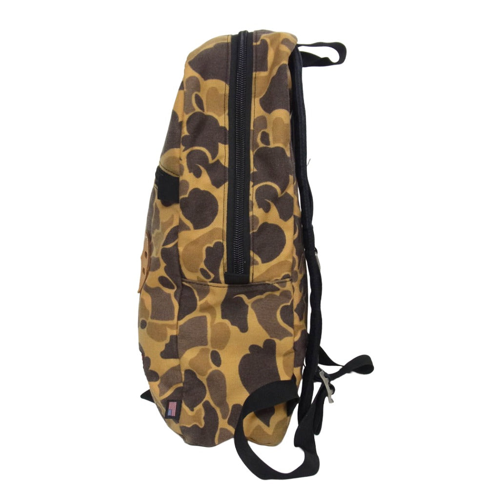 トポ デザイン Daypack Duck Camo 迷彩 カモ デイパック リュック ライトブラウン系【中古】