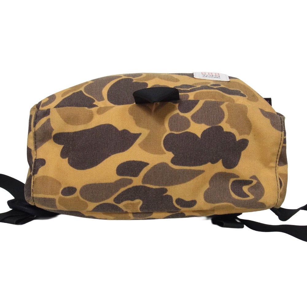 トポ デザイン Daypack Duck Camo 迷彩 カモ デイパック リュック ライトブラウン系【中古】