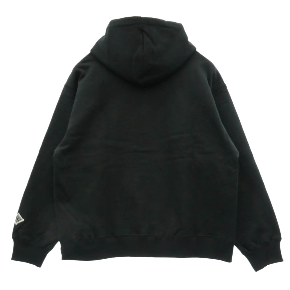 バッズプール BUDSPOOL APHRODITEGANG 家紋 刺繍 フーディ パーカー ブラック系 M【新古品】【未使用】【中古】 バッズプール APHRODITEGANG 家紋 刺繍 フーディ パーカー ブラック系