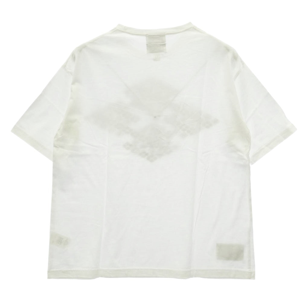 バッズプール × GAKKIN ガッキン 花罰家紋 LOGO PRINT S/S TEE プリント Tシャツ 半袖 ホワイト ホワイト系 M【新古品】【未使用】【中古】