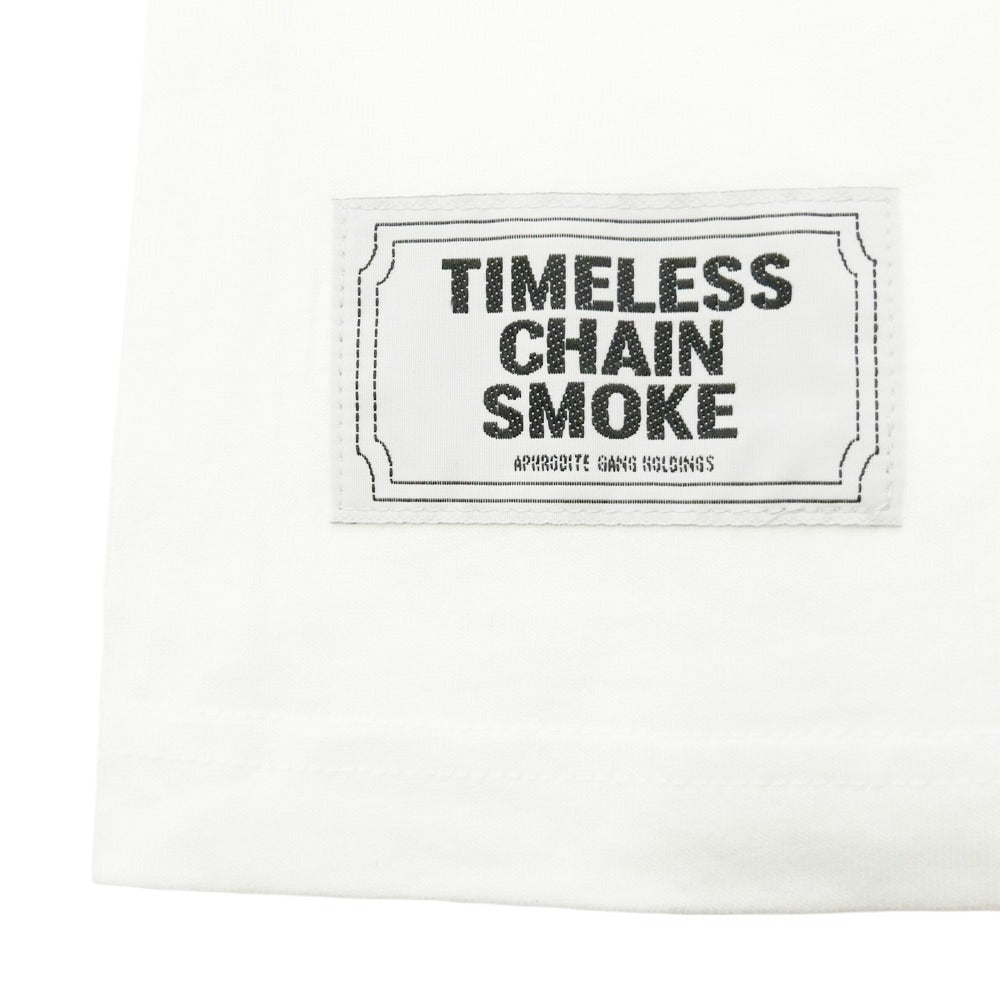 バッズプール × GAKKIN ガッキン 花罰家紋 LOGO PRINT S/S TEE プリント Tシャツ 半袖 ホワイト ホワイト系 M【新古品】【未使用】【中古】