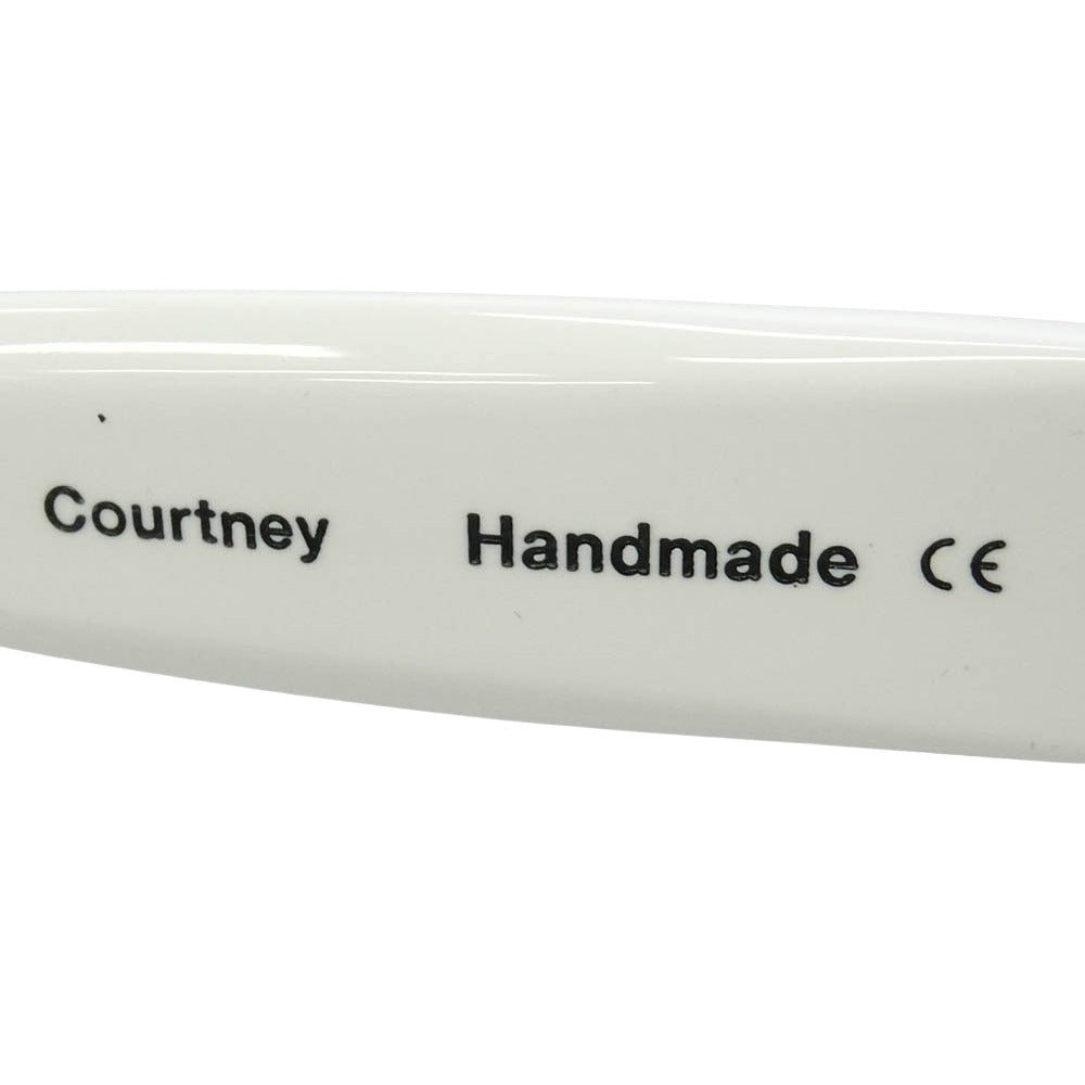 サンバディーズ courtney コートニー オーバル型 サングラス アイウェア フレーム:ホワイト系 サイズ表記無し【中古】