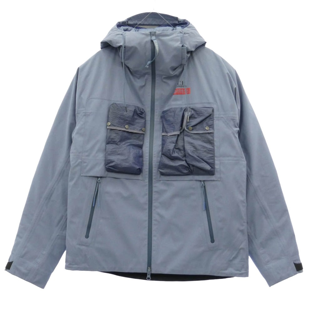 C.P.Company シーピーカンパニー 13CMOW235A-005967M GORE-TEX INFINIUM ゴアテックス 3WAY インナーダウン付き ジャケット パープル系 46【美品】【中古】
