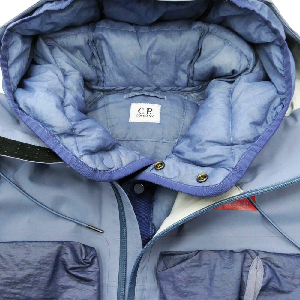 C.P.Company シーピーカンパニー 13CMOW235A-005967M GORE-TEX INFINIUM ゴアテックス 3WAY インナーダウン付き ジャケット パープル系 46【美品】【中古】