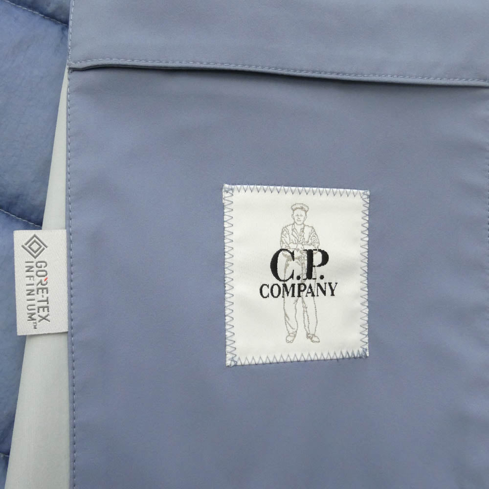C.P.Company シーピーカンパニー 13CMOW235A-005967M GORE-TEX INFINIUM ゴアテックス 3WAY インナーダウン付き ジャケット パープル系 46【美品】【中古】