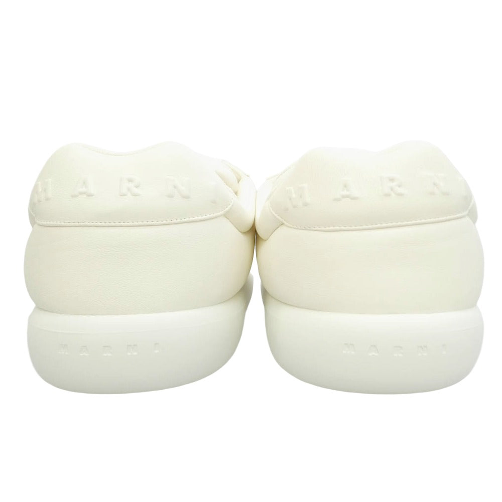 MARNI マルニ SNZU015802 BIGFOOT2.0 ビッグフット ホワイト レザー スニーカー ホワイト系 41【新古品】【未使用】【中古】