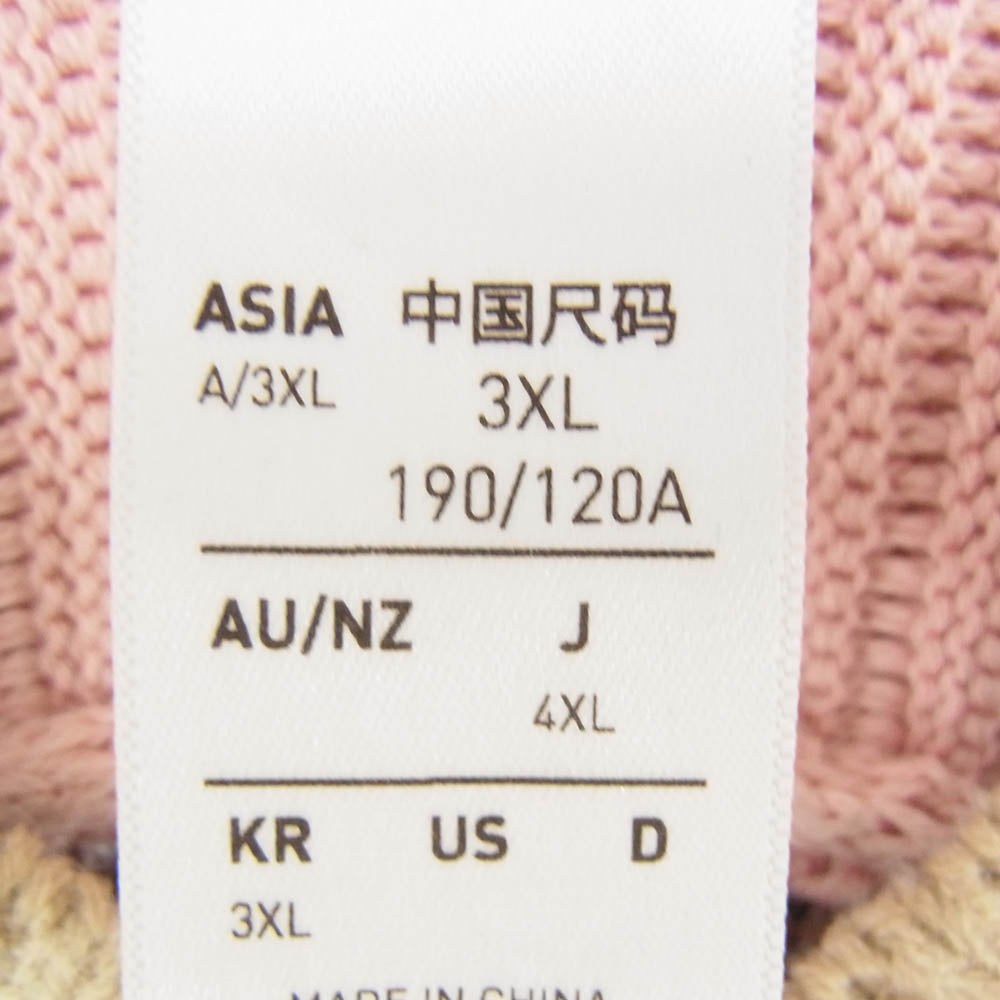 adidas アディダス KF4468 TEAM ADIDAS ニット セーター ピンク系 3XL【中古】
