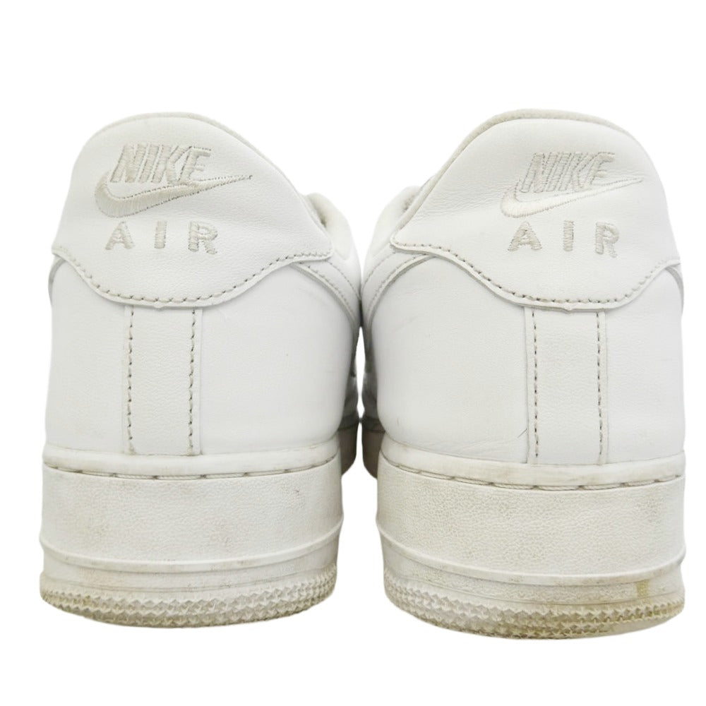 Supreme シュプリーム NIKE ナイキ CU9225-100 × Nike Air Force 1 Low ナイキ エアフォース1 ロー スニーカー ホワイト系 27cm【中古】