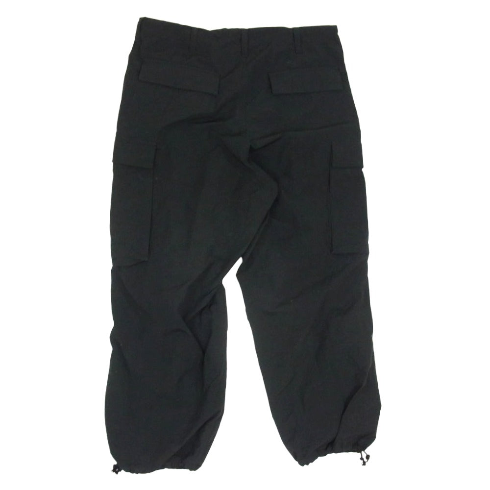 Yohji Yamamoto ヨウジヤマモト ML-P08-600 Y's for MEN ワイズフォーメン NYLON WEATHER CARGO PANTS ナイロンウェザー カーゴパンツ ブラック系 1【中古】