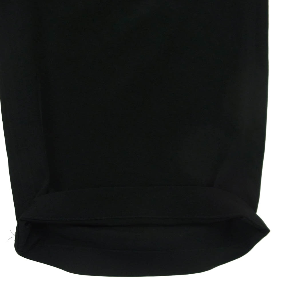 Yohji Yamamoto POUR HOMME ヨウジヤマモトプールオム 24SS HS-P44-500 Ta TUXEDO M-TUXEDO TUCK PANTS タキシード素材 タック パンツ ブラック系 2【中古】