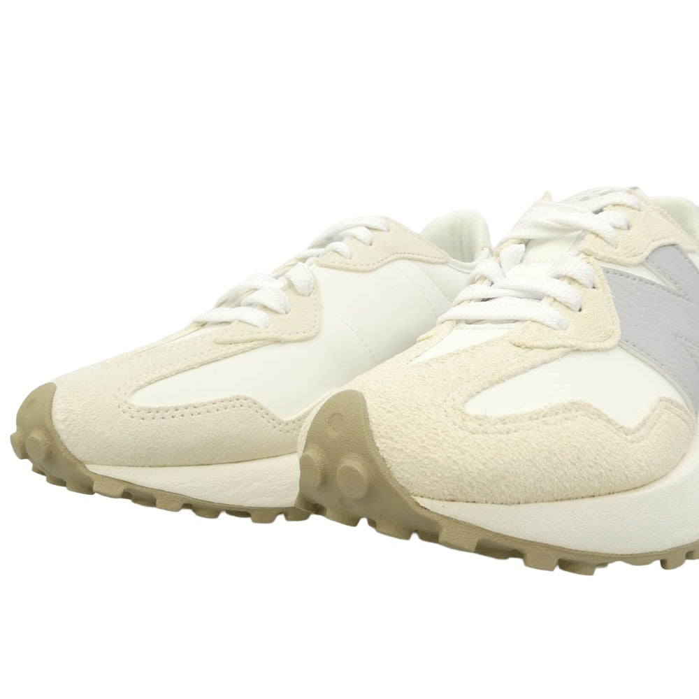 NEW BALANCE ニューバランス WS327KE WS327KE ローカット スニーカー ホワイト系 23.5cm【極上美品】【中古】