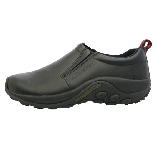 MERRELL メレル J567113 JUNGLE MOC LEATHER ジャングルモック スムース レザー シューズ ブラック系 27cm【美品】【中古】