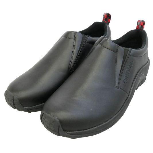 MERRELL メレル J567113 JUNGLE MOC LEATHER ジャングルモック スムース レザー シューズ ブラック系 27cm【美品】【中古】
