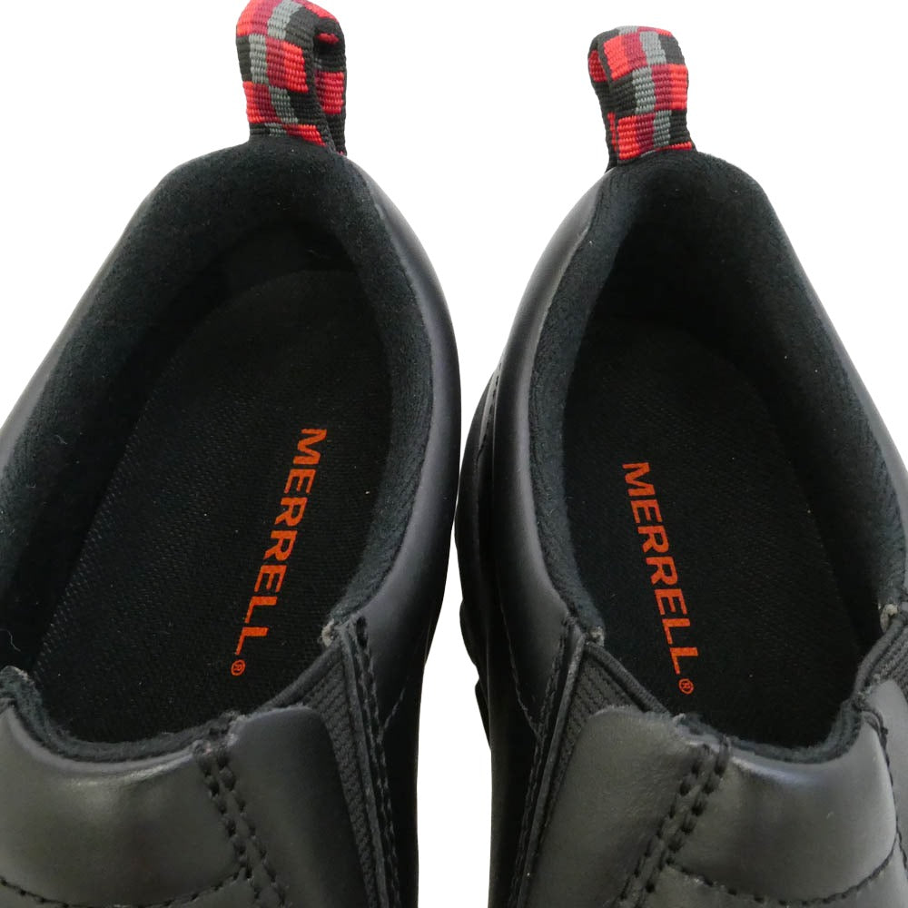 MERRELL メレル J567113 JUNGLE MOC LEATHER ジャングルモック スムース レザー シューズ ブラック系 27cm【美品】【中古】