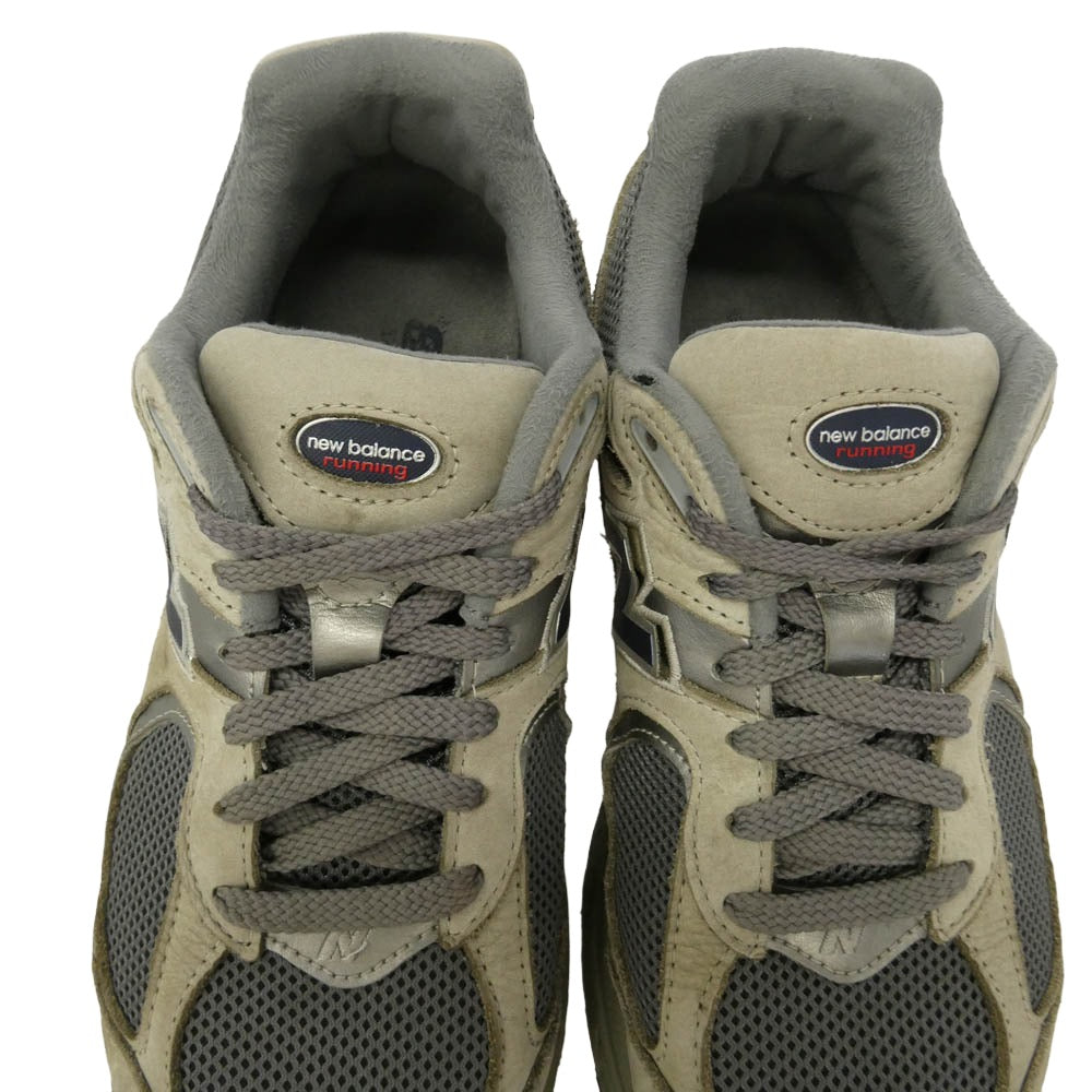 NEW BALANCE ニューバランス ML2002RA ローカット スニーカー カーキ系 27.5cm【中古】