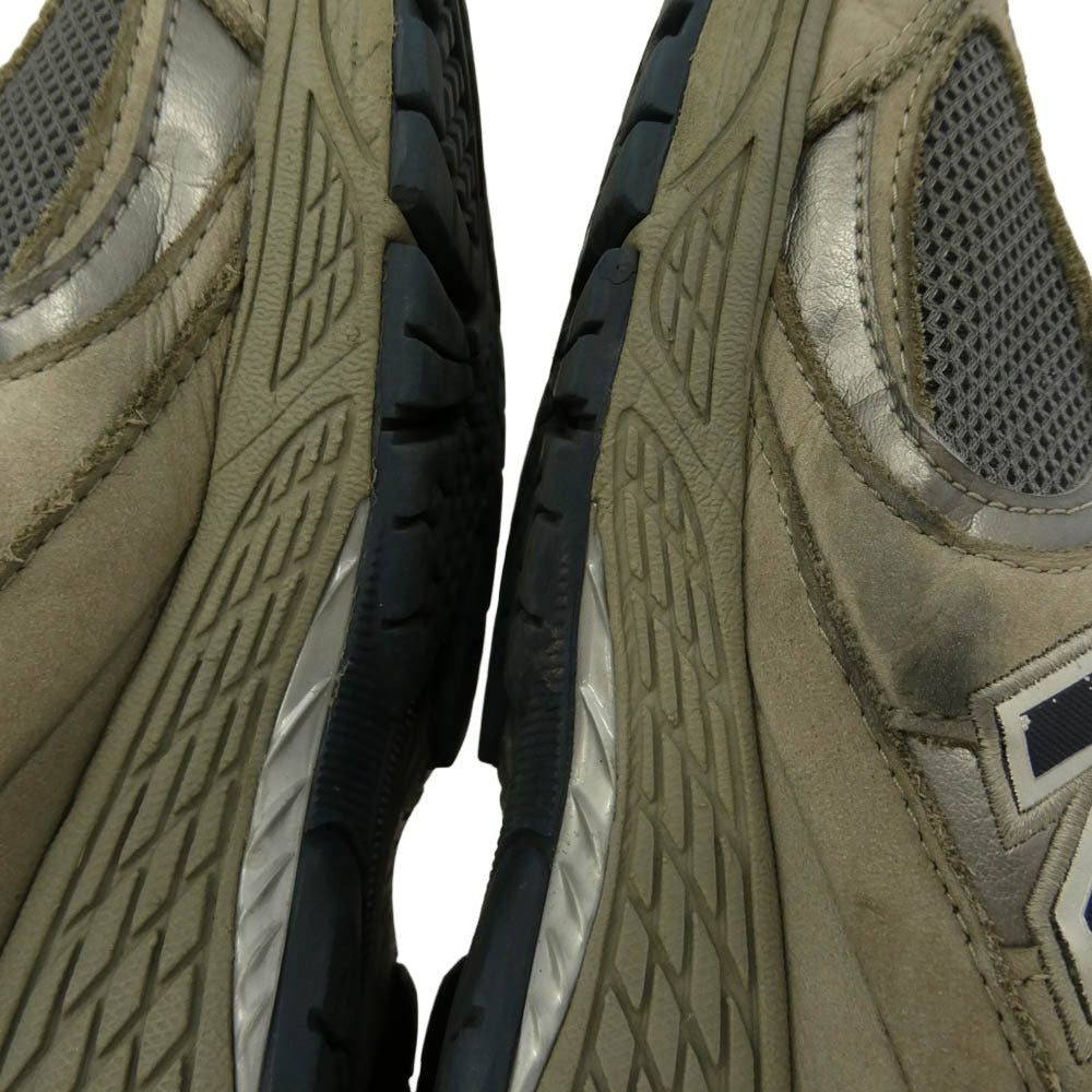 NEW BALANCE ニューバランス ML2002RA ローカット スニーカー カーキ系 27.5cm【中古】