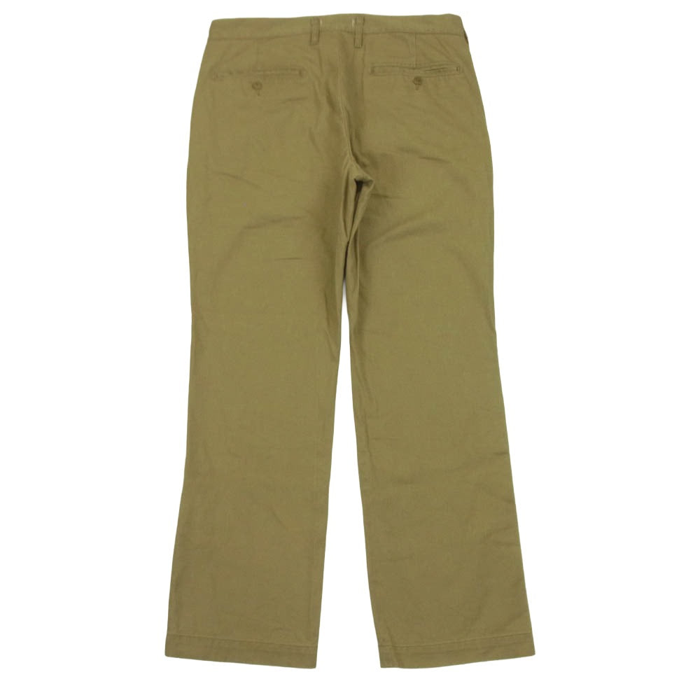 nonnative ノンネイティブ 26SS NN-P4816 OFFICER CHINO TROUSERS COTTON TWILL PIGMENT DYE オフィサー チノ パンツ コットン ツイル パンツ ベージュ系 2【中古】