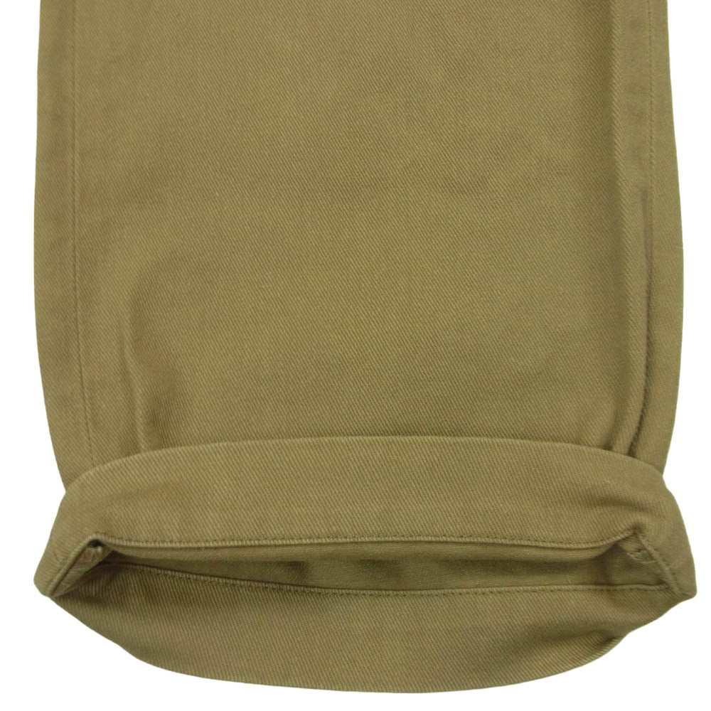 nonnative ノンネイティブ 26SS NN-P4816 OFFICER CHINO TROUSERS COTTON TWILL PIGMENT DYE オフィサー チノ パンツ コットン ツイル パンツ ベージュ系 2【中古】