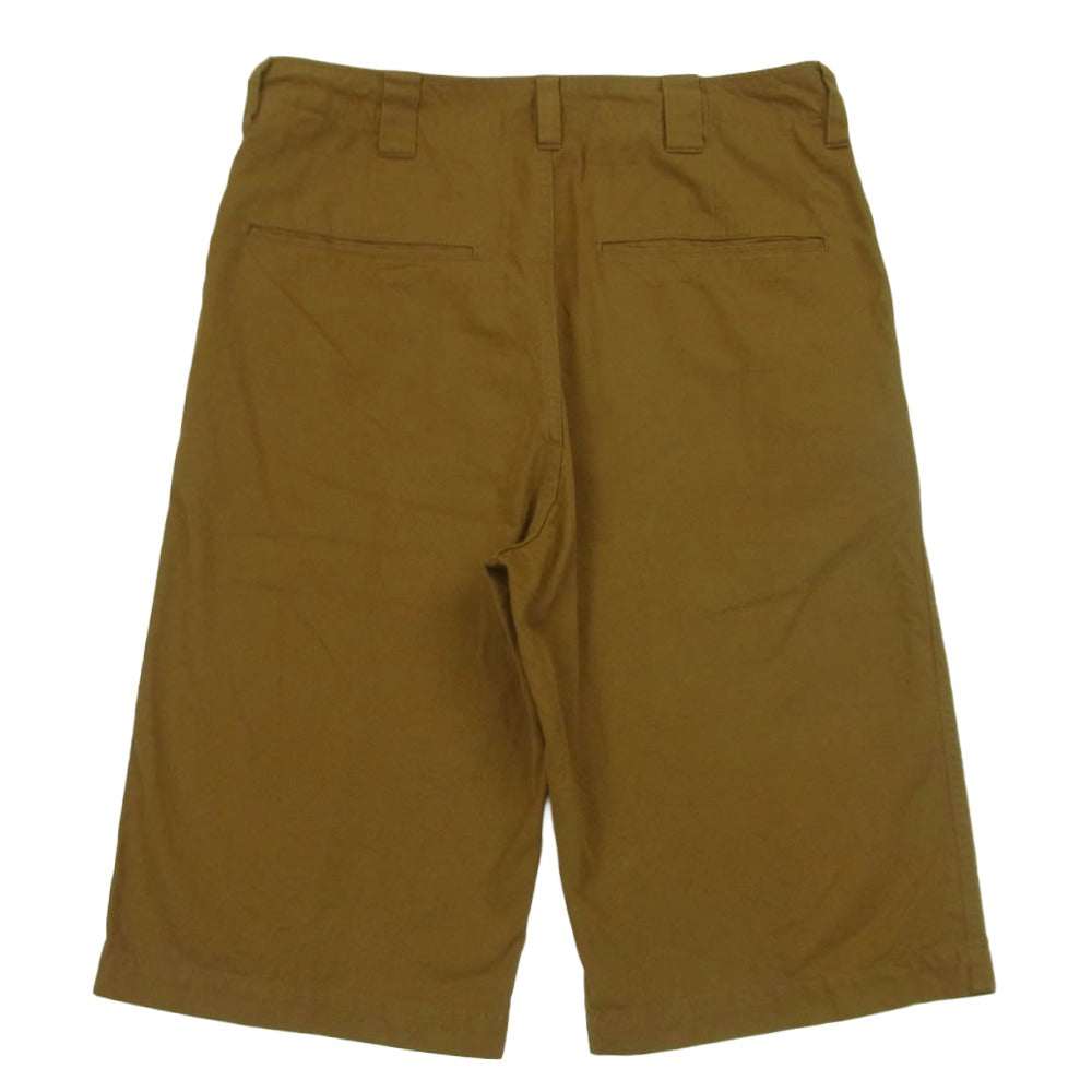 VISVIM ビズビム 0125105008003 25SS WIDE CHINO SHORTS ワイドチノ ショーツ ハーフ パンツ ブラウン系 3【中古】