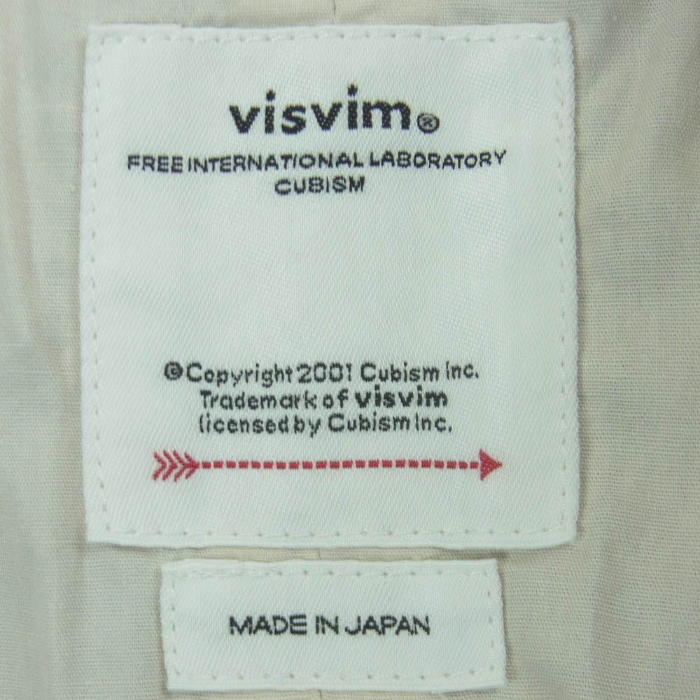 VISVIM ビズビム 0125105008003 25SS WIDE CHINO SHORTS ワイドチノ ショーツ ハーフ パンツ ブラウン系 3【中古】