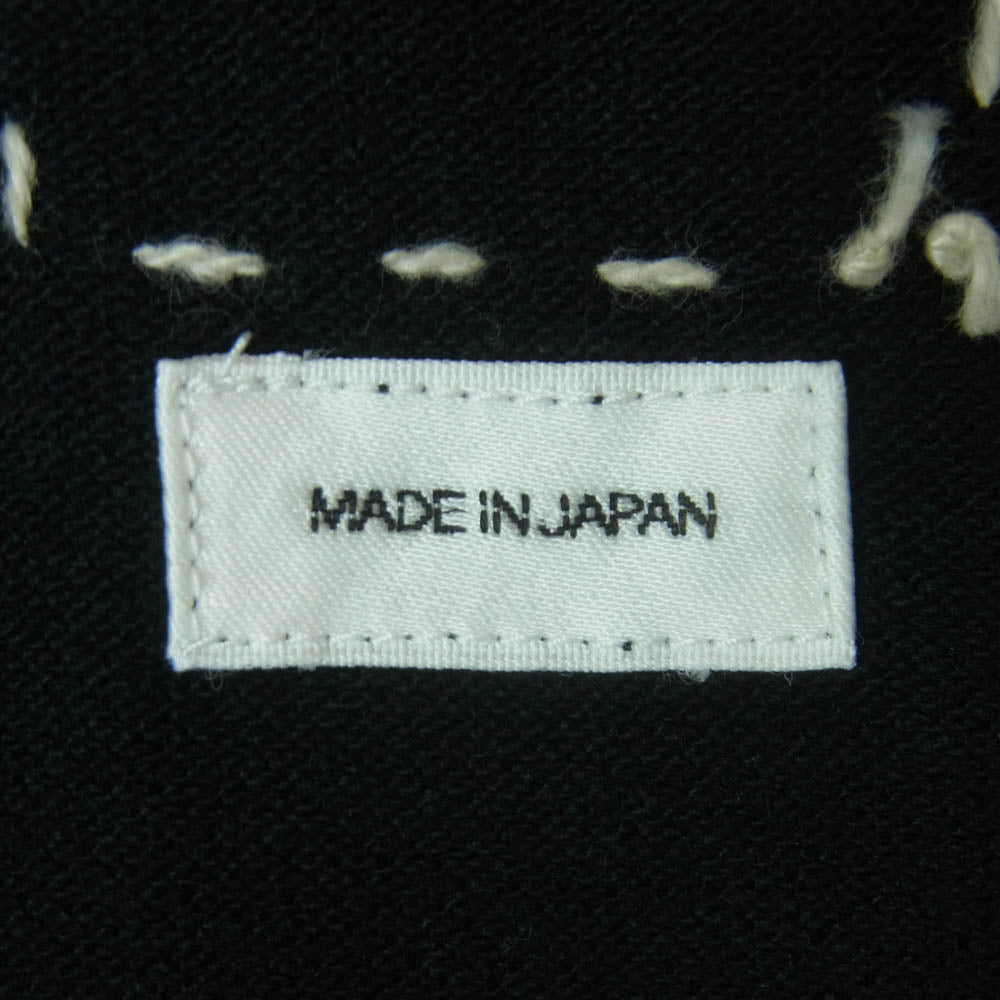 VISVIM ビズビム 0123105010022 23SS JUMBO WELLER S/S DIVERSE ワッペン ポロシャツ 半袖 ブラック系 3【中古】