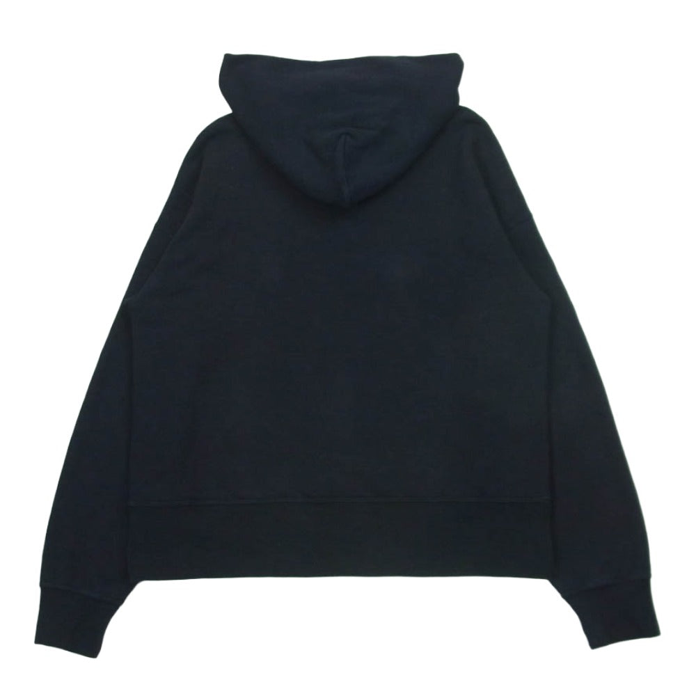VISVIM ビズビム 0125205010026 25AW COURT HOODIE P.O. プルオーバー パーカー コットン 日本製 ネイビー系 3【中古】