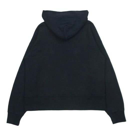 VISVIM ビズビム 0125205010026 25AW COURT HOODIE P.O. プルオーバー パーカー コットン 日本製 ネイビー系 3【中古】