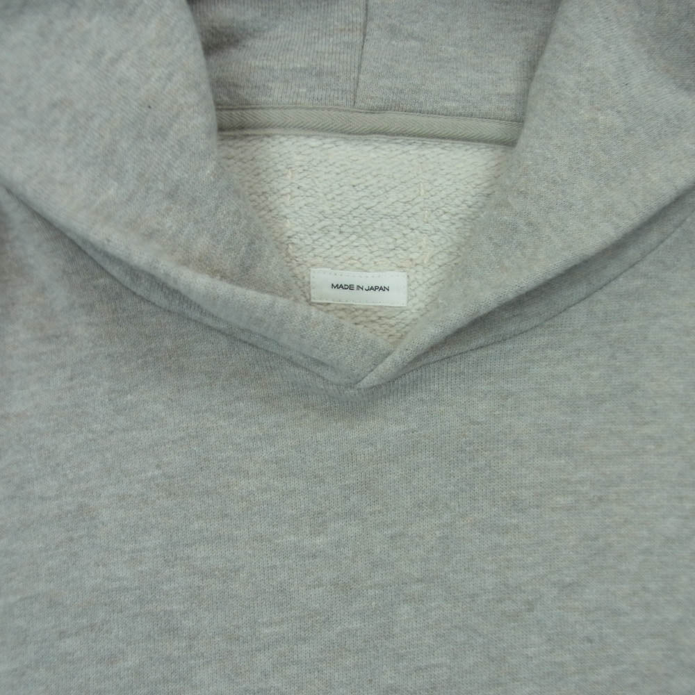 VISVIM ビズビム 0125205010026 25AW COURT HOODIE P.O. プルオーバー パーカー コットン 日本製 グレー系 3【中古】