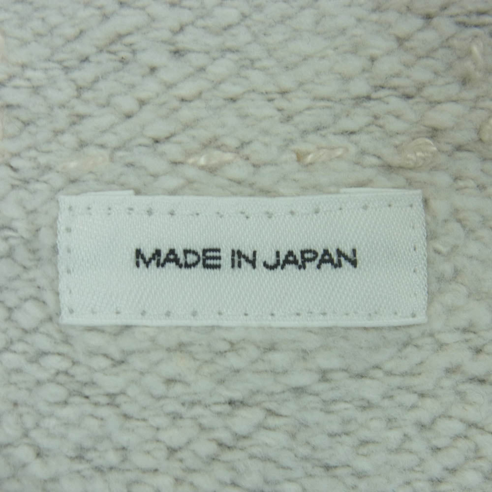 VISVIM ビズビム 0125205010026 25AW COURT HOODIE P.O. プルオーバー パーカー コットン 日本製 グレー系 3【中古】