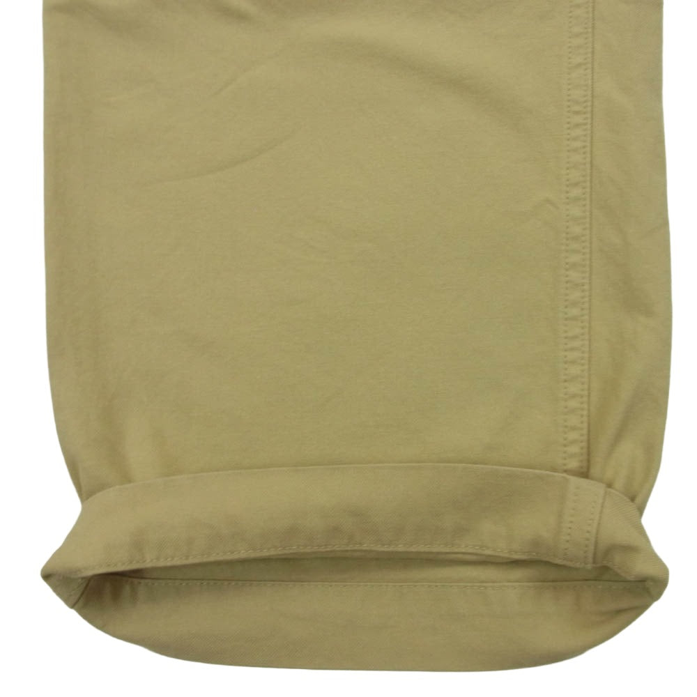 VISVIM ビズビム 125105008006 25SS WIDE CHINO PANTS ワイド チノ パンツ コットン 日本製 ベージュ系 3【中古】