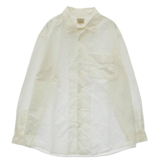 Pherrow's フェローズ コットン レギュラー カラー シャツ ホワイト系 XL【中古】