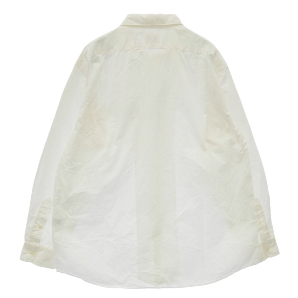 Pherrow's フェローズ コットン レギュラー カラー シャツ ホワイト系 XL【中古】