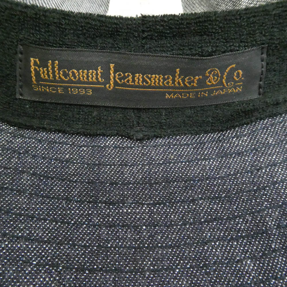 FULLCOUNT フルカウント 6020 Denim Bucket Hat デニム バケット ハット ダークネイビー系 Free【中古】