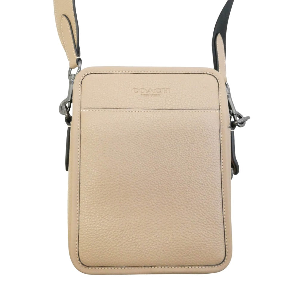COACH コーチ CP178 サリバン クロスボディ ショルダー バッグ ベージュ系【美品】【中古】
