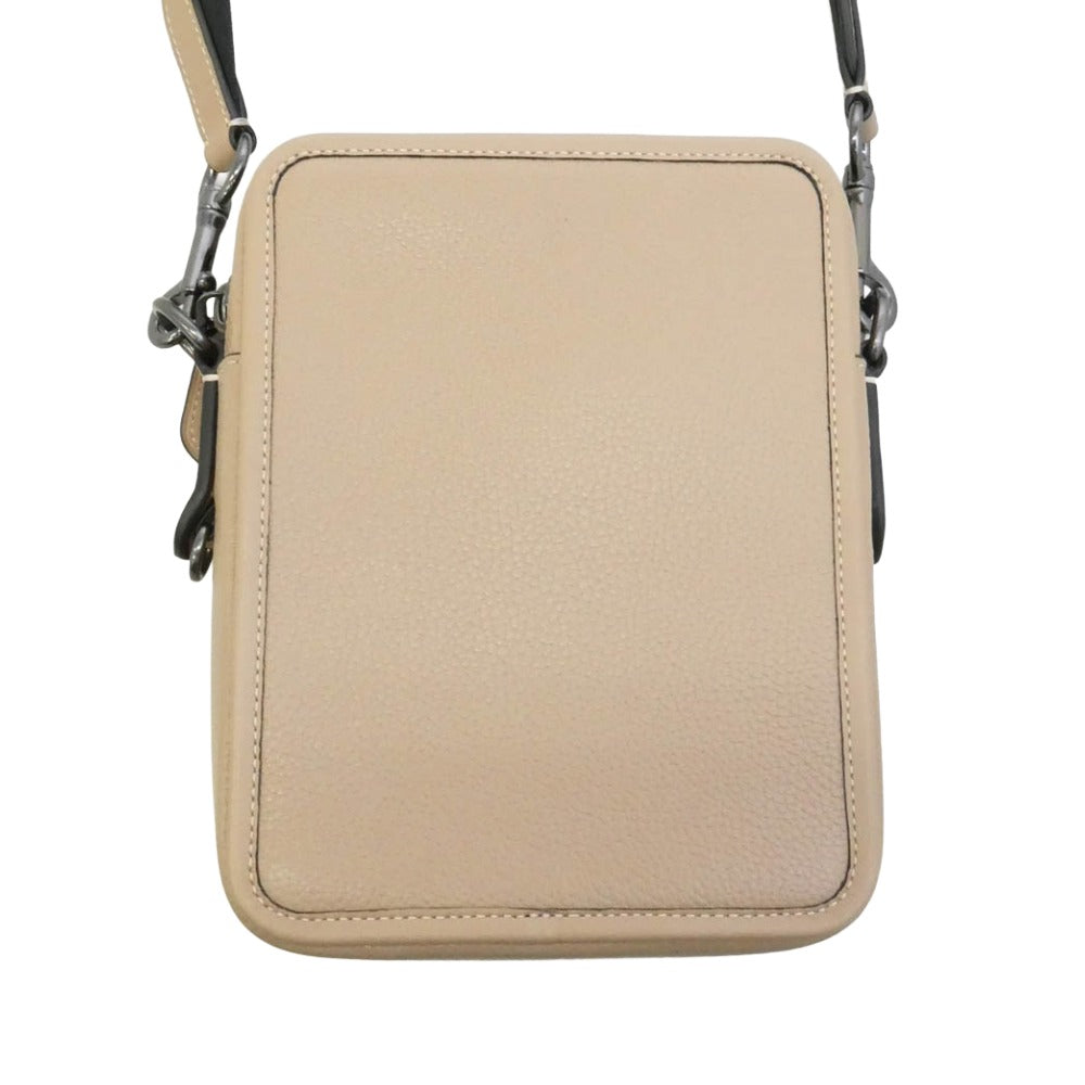 COACH コーチ CP178 サリバン クロスボディ ショルダー バッグ ベージュ系【美品】【中古】