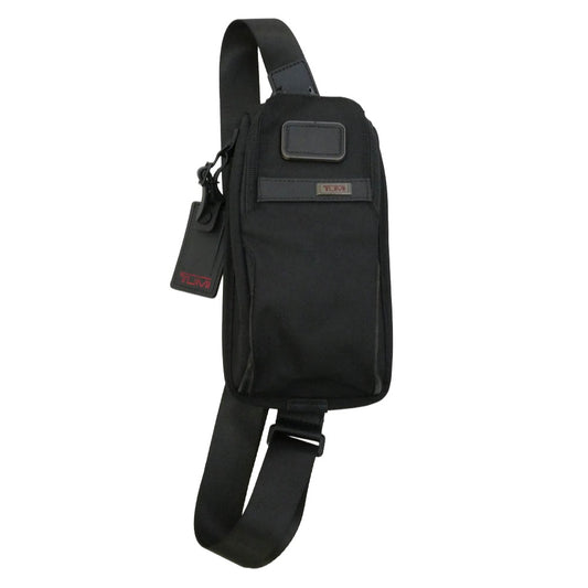 TUMI トゥミ 2603585D3 Alpha3 コンパクト スリング ショルダーバッグ ブラック系【中古】
