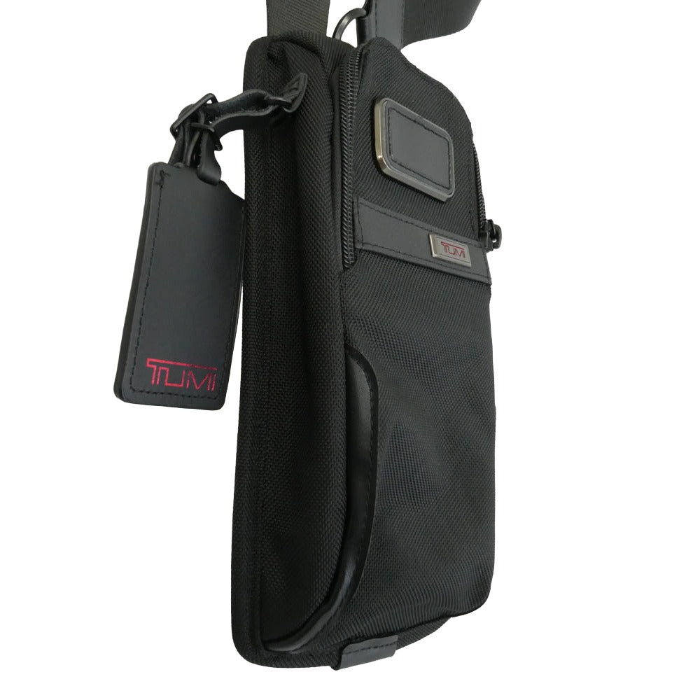 TUMI トゥミ 2603585D3 Alpha3 コンパクト スリング ショルダーバッグ ブラック系【中古】