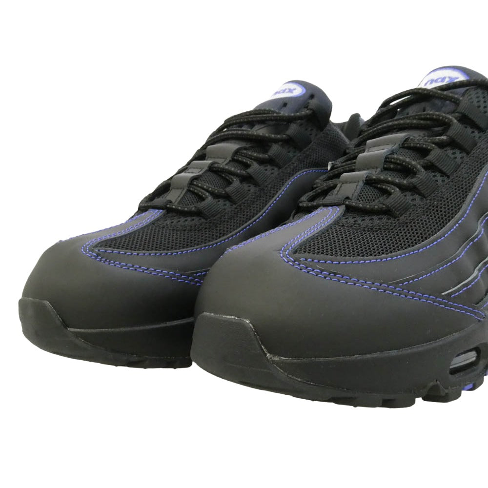 NIKE ナイキ IB7936-001 Air Max 95 OG Big Bubble Black/Persian Violet エアマックス95 OG ビッグバブル スニーカー ブラック系 パープル系 27.5cm【新古品】【未使用】【中古】