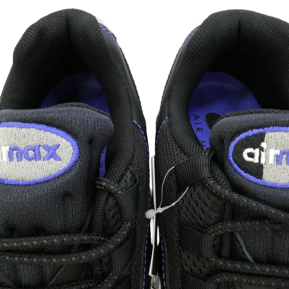 NIKE ナイキ IB7936-001 Air Max 95 OG Big Bubble Black/Persian Violet エアマックス95 OG ビッグバブル スニーカー ブラック系 パープル系 27.5cm【新古品】【未使用】【中古】