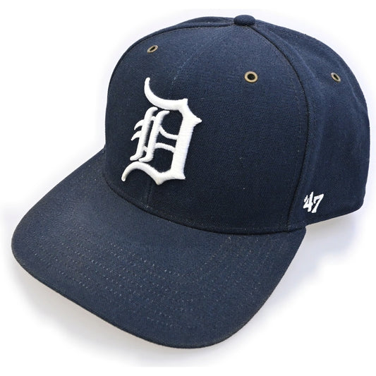 フォーティーセブンブランド Carhartt カーハート Detroit Tigers デトロイト・タイガース キャップ 帽子 ブルー系【中古】