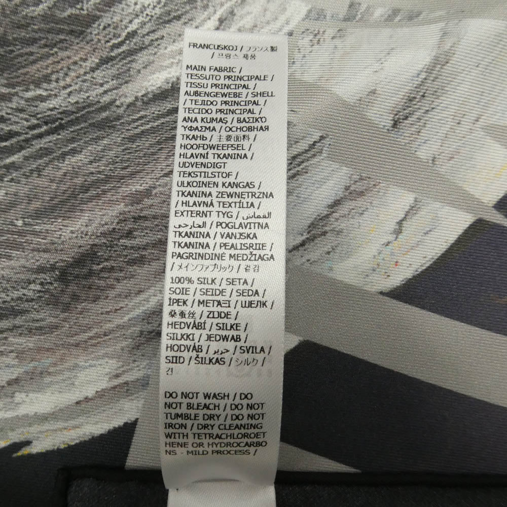 Supreme シュプリーム MAISON MARGIELA メゾンマルジェラ 26SS MM6 MAISON MARGIELA Eagle Silk Scarf メゾンマルジェラ シルク スカーフ ブラック系【美品】【中古】