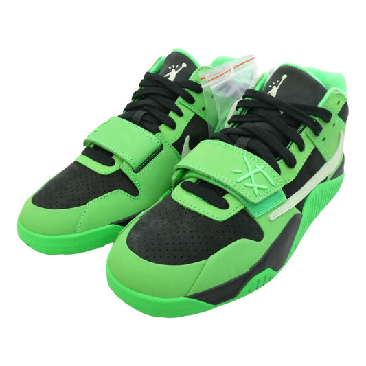 NIKE ナイキ IM9113-300 【フェイクバスターズ鑑定済】Travis Scott Jordan Jumpman Jack CJ1 T-Rexx Green Spark トラヴィススコット ジョーダン ジャンプマンジャック スニーカー グリーン系 ブラック系 28cm【新古品】【未使用】【中古】