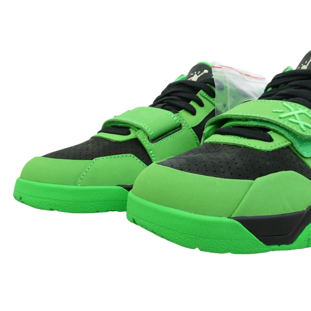 NIKE ナイキ IM9113-300 【フェイクバスターズ鑑定済】Travis Scott Jordan Jumpman Jack CJ1 T-Rexx Green Spark トラヴィススコット ジョーダン ジャンプマンジャック スニーカー グリーン系 ブラック系 28cm【新古品】【未使用】【中古】