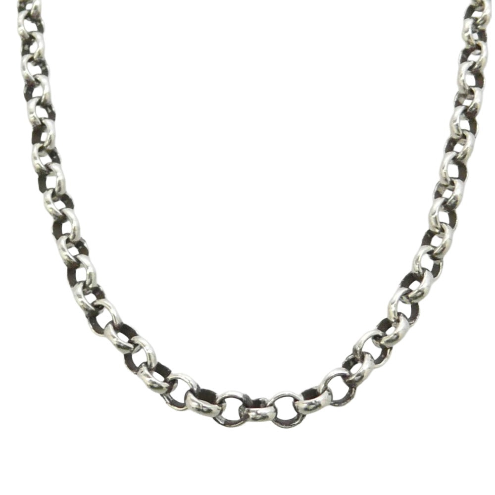 CHROME HEARTS クロムハーツ（原本無） 18inch NECKCHAIN R18 ロールチェーン18inch ネックレス シルバー系【中古】