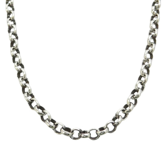 CHROME HEARTS クロムハーツ（原本無） 18inch NECKCHAIN R18 ロールチェーン18inch ネックレス シルバー系【中古】